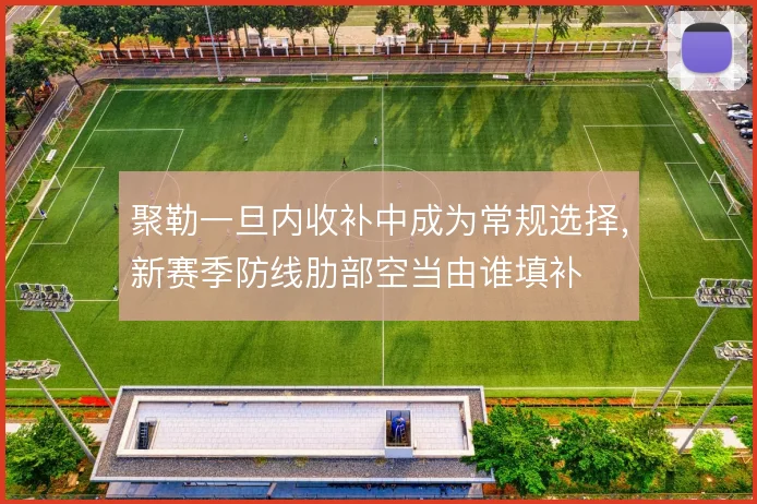 聚勒一旦内收补中成为常规选择,新赛季防线肋部空当由谁填补